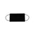 Black Face Mask with Ear loop- 3 Ply