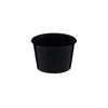 Microwavable Black Round PP Container