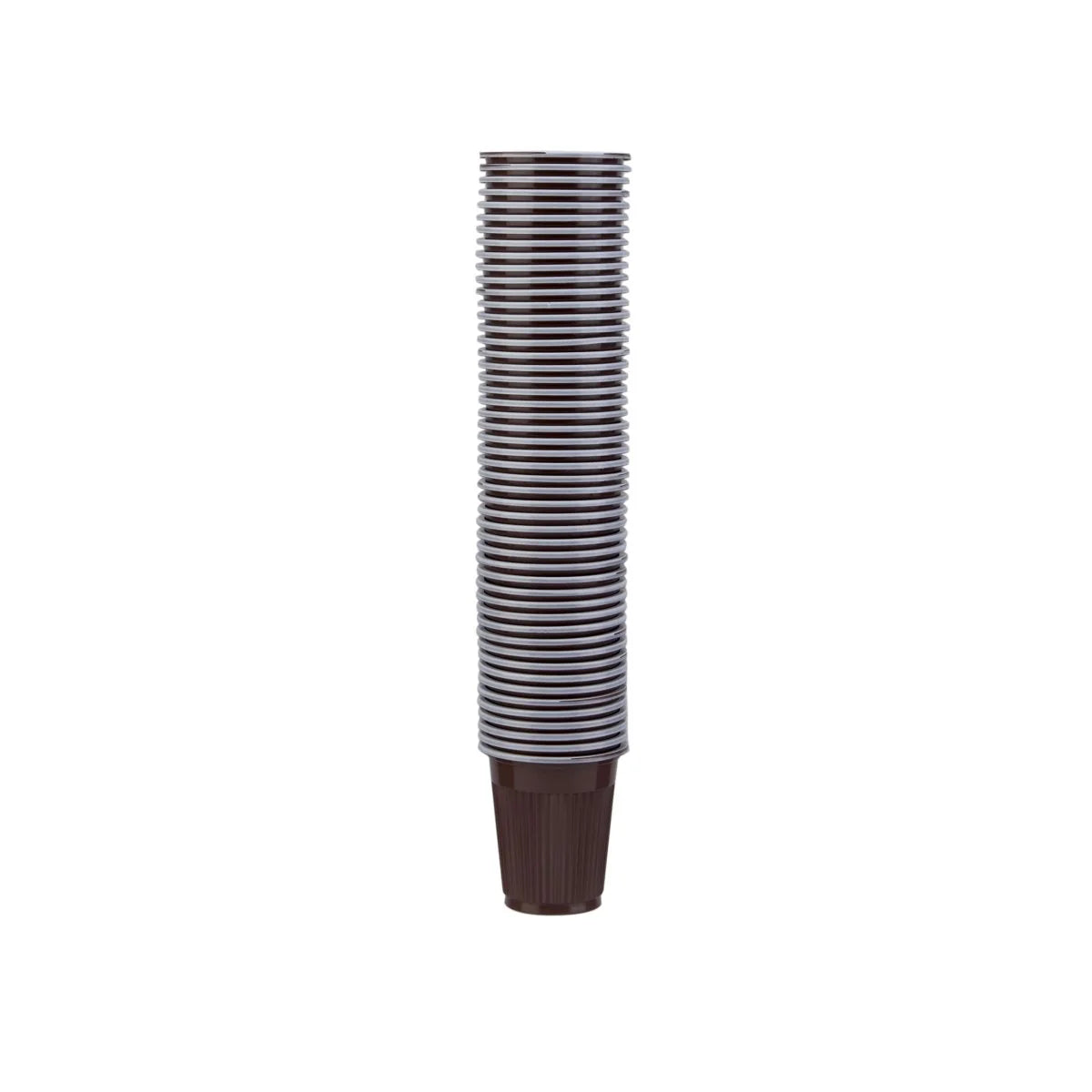 Brown Plastic Dispenser Cup 4 Oz