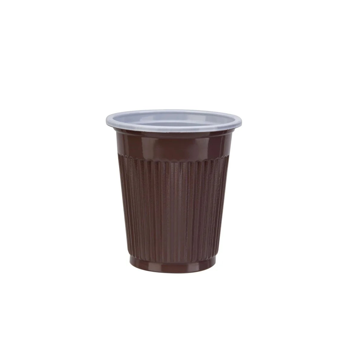 Brown Plastic Dispenser Cup 4 Oz