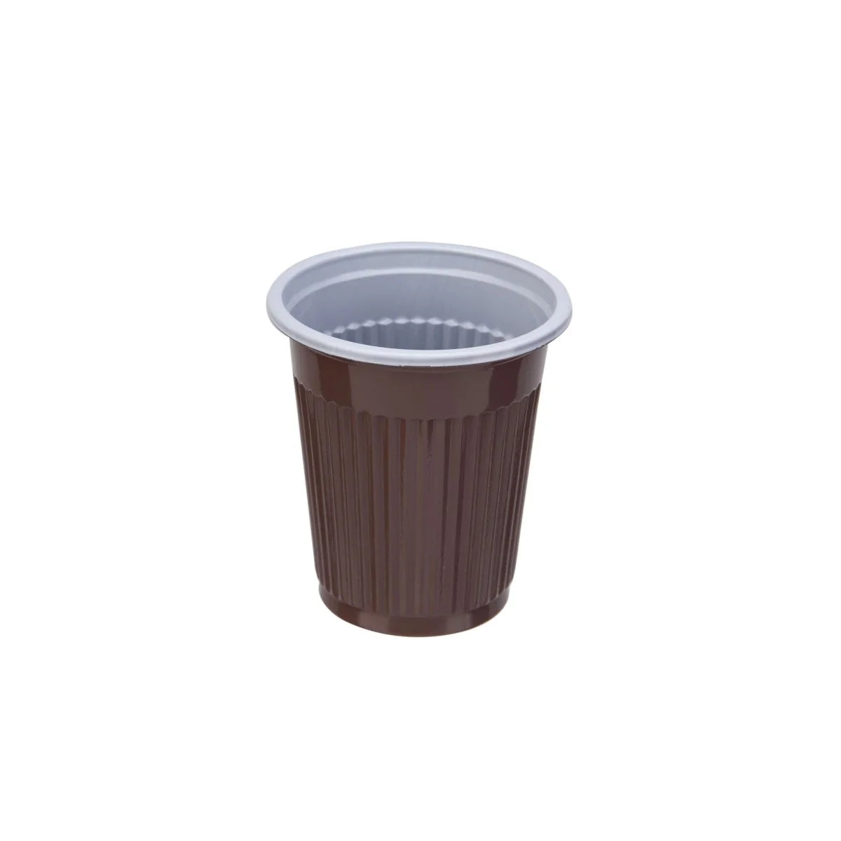 Brown Plastic Dispenser Cup 4 Oz