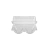 Clear Donut Clamshell container - hotpackwebstore.com - Pastry Containers