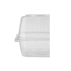  Clear Hinged 6 Croissant PET Clamshell