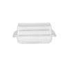 Clear Hinged Pastry Container