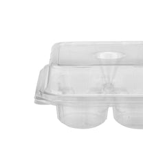 Clear PET Muffin/ Cupcake Tray 6 Compartment