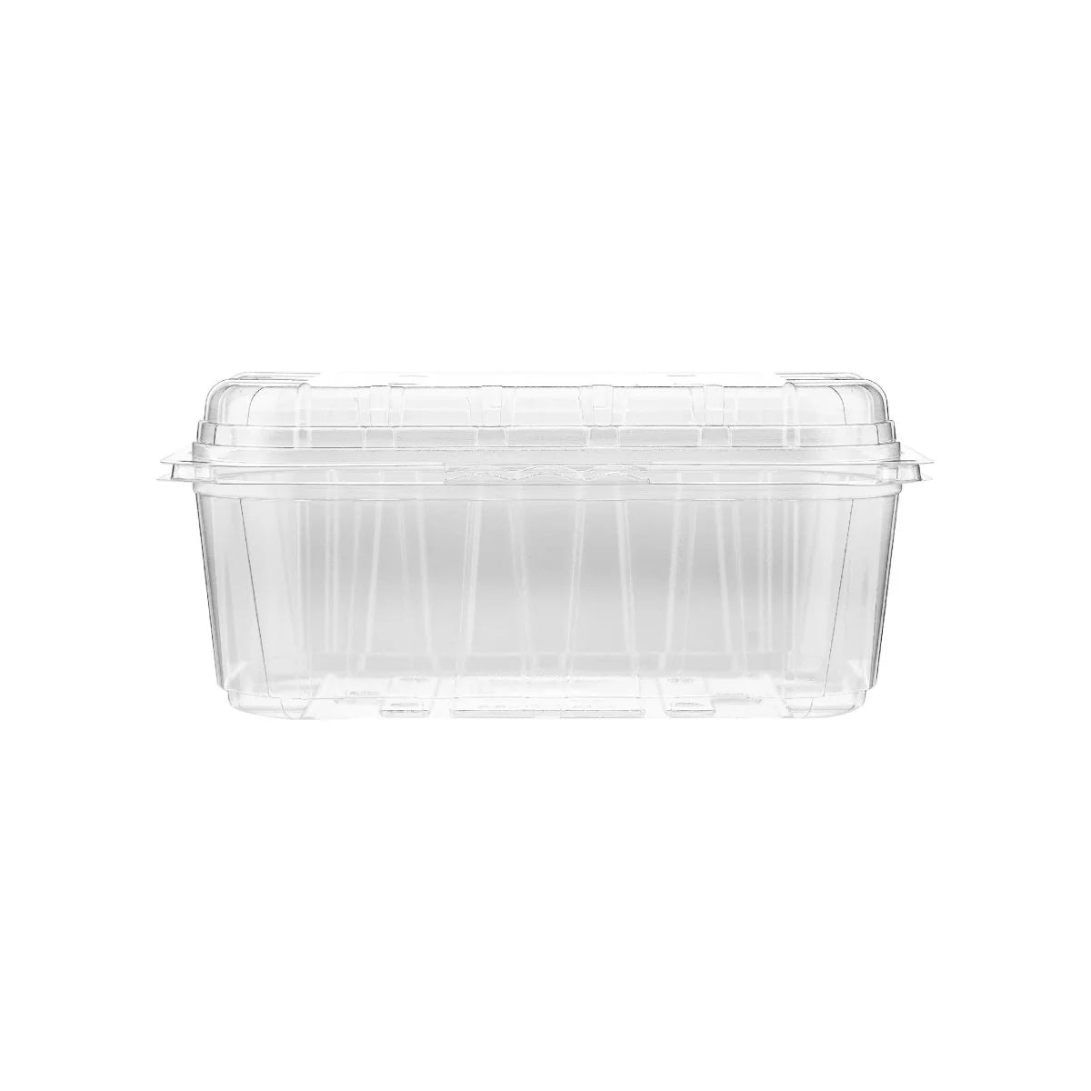 Clear PET Veg/Fruit Punnet Hinged Container