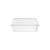 Clear Rectangular Hinged Container