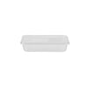 Microwavable Clear Rectangular PP Container With Lid