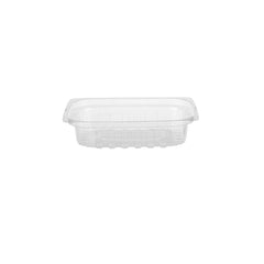 Crystal Clear Rectangular Container 8 Oz Base With Lid