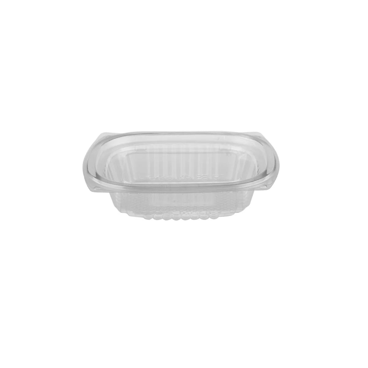 Crystal Clear Rectangular Container 16 Oz Base With Lid