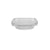 Crystal Clear Rectangular Container 16 Oz Base With Lid