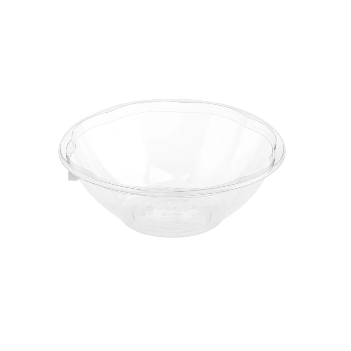 Clear Base Salad Bowl with Lid