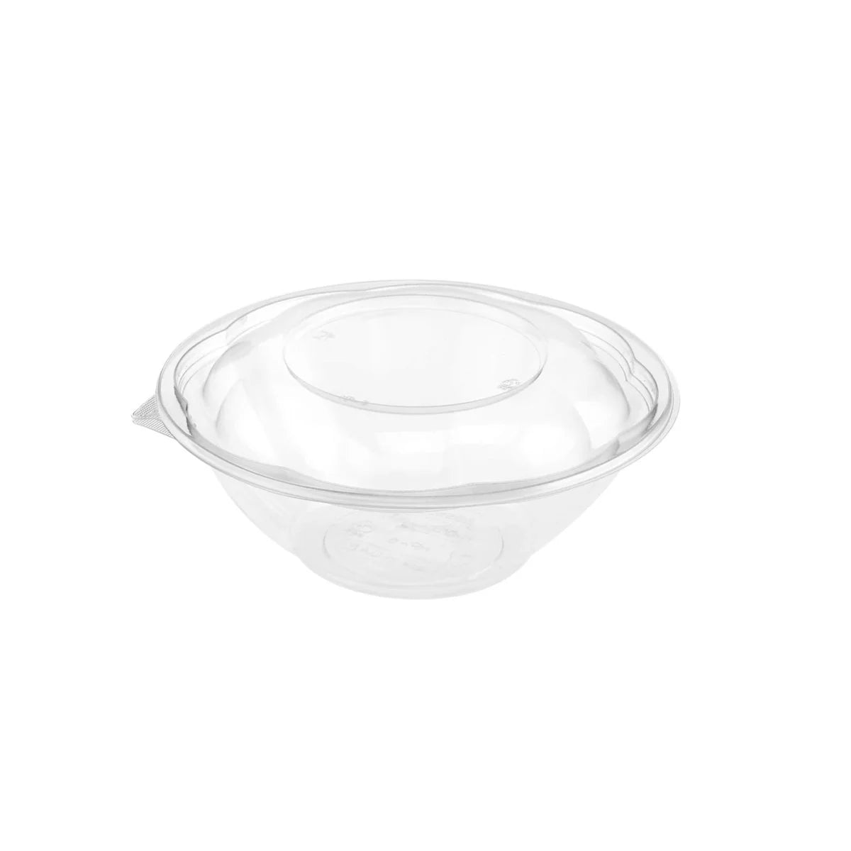 Clear Base Salad Bowl with Lid