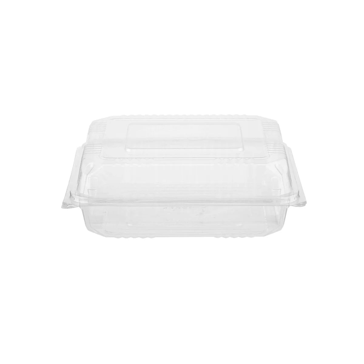 Clear Square Hinged Box,X Large-285*240*90 mm