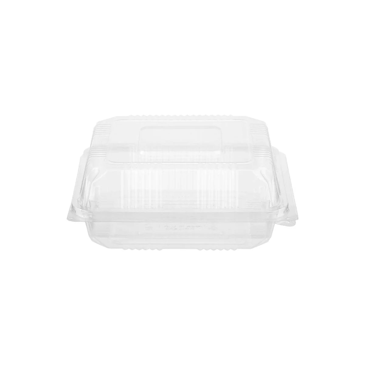 Clear Square Hinged Box, Medium-200*200*80 mm 