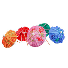 Cocktail Umbrella Picks Multicolour