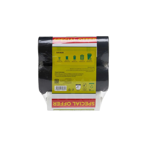 Garbage Bag Roll 65 x 95 cm + Dustbin Bag 45 x 55 cm Combo Pack