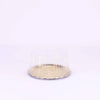 Gold Base Round Cake Container With Lid