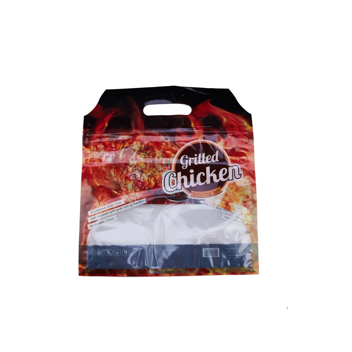 Zip Lock Grilled Chicken Bag-Large