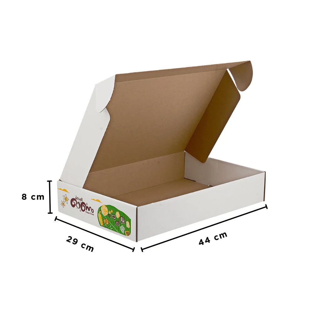 Onam White Meal Box