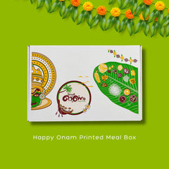 Onam White Meal Box