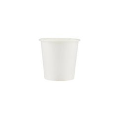 Heavy Duty White Single Wall Paper Cups 6.5 Oz