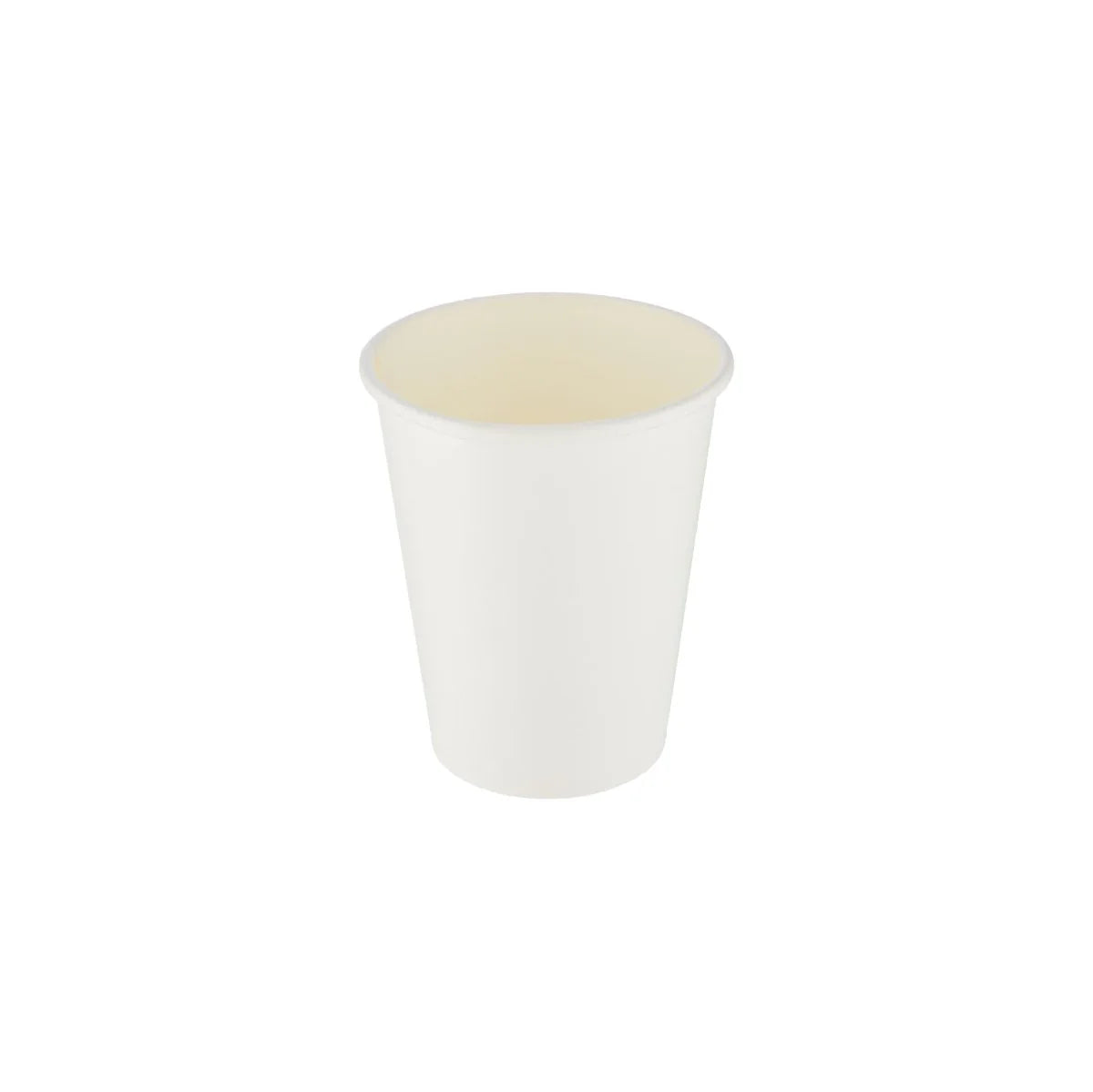 White Heavy Duty Single Wall Paper Cups