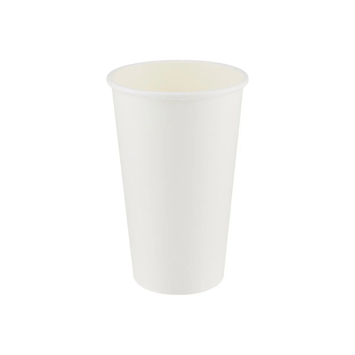 White Heavy Duty Single Wall Paper Cups