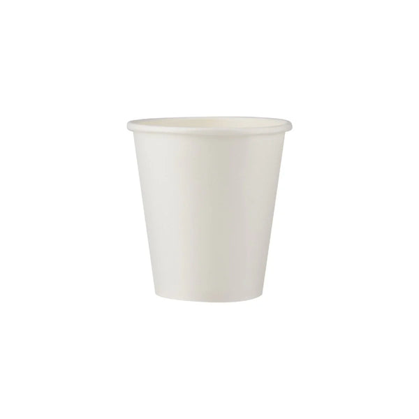 Heavy Duty White Single Wall Paper Cups-1000 Pieces
