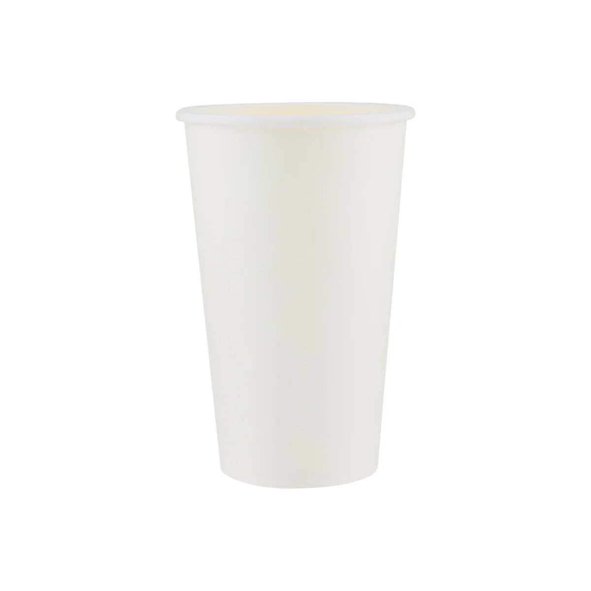 White Heavy Duty Single Wall Paper Cups