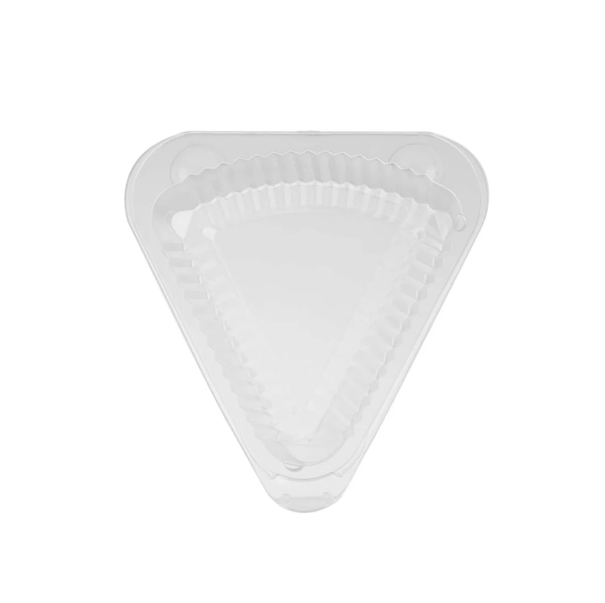 Hinged Triangle Clear Cake Slice Container-140*140*35 mm 