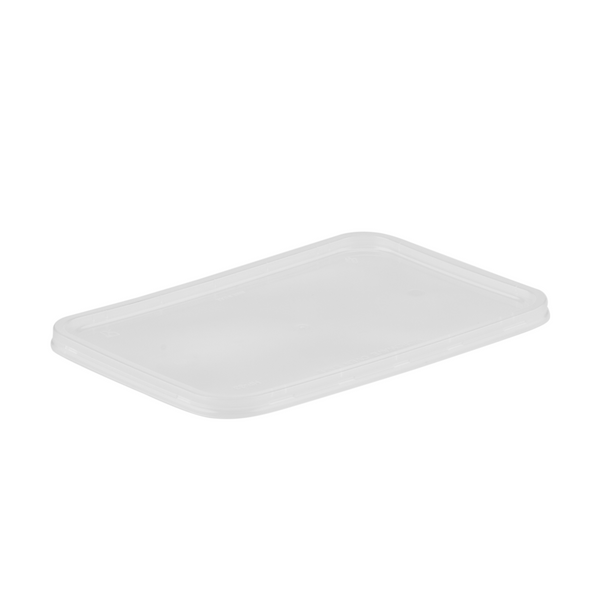 Microwave Plastic Black Rectangle Container 500ML-500 Pieces