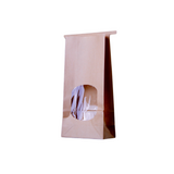 500 Pieces Tin-Tie Bag With Window - 12*6.5*26 cm - hotpack.bh