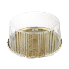 50 pieces Gold Base Round Cake Container - 33 cm