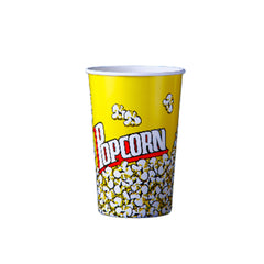 500 Pieces Round Popcorn Tub 46 Oz