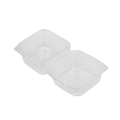  Clear Hinged PET Burger Box 5 Inch