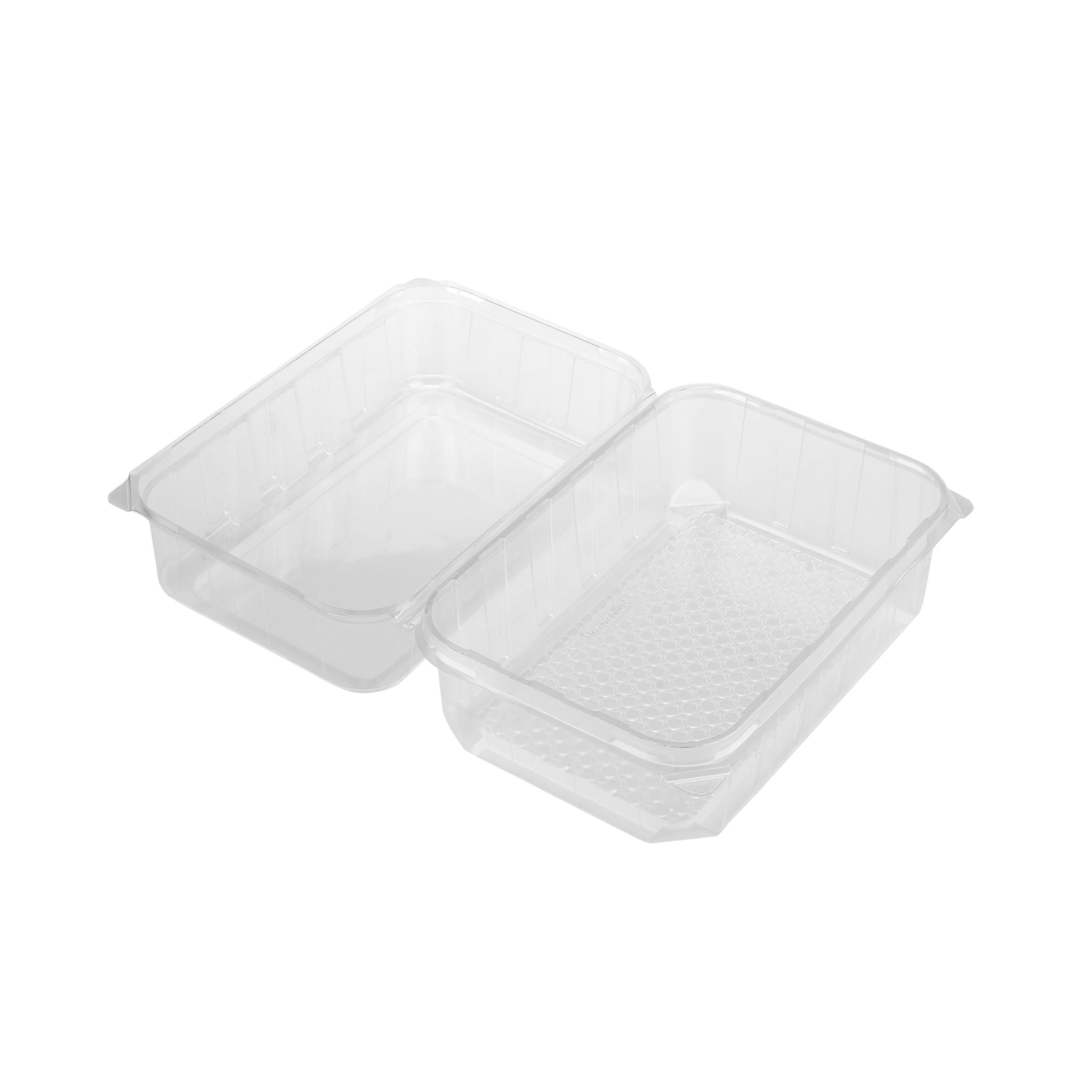  Pet Clear Rectangular Cookies/ Biscuit Tray