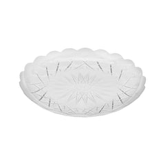 Round Crystal Design Plate 24 Cm