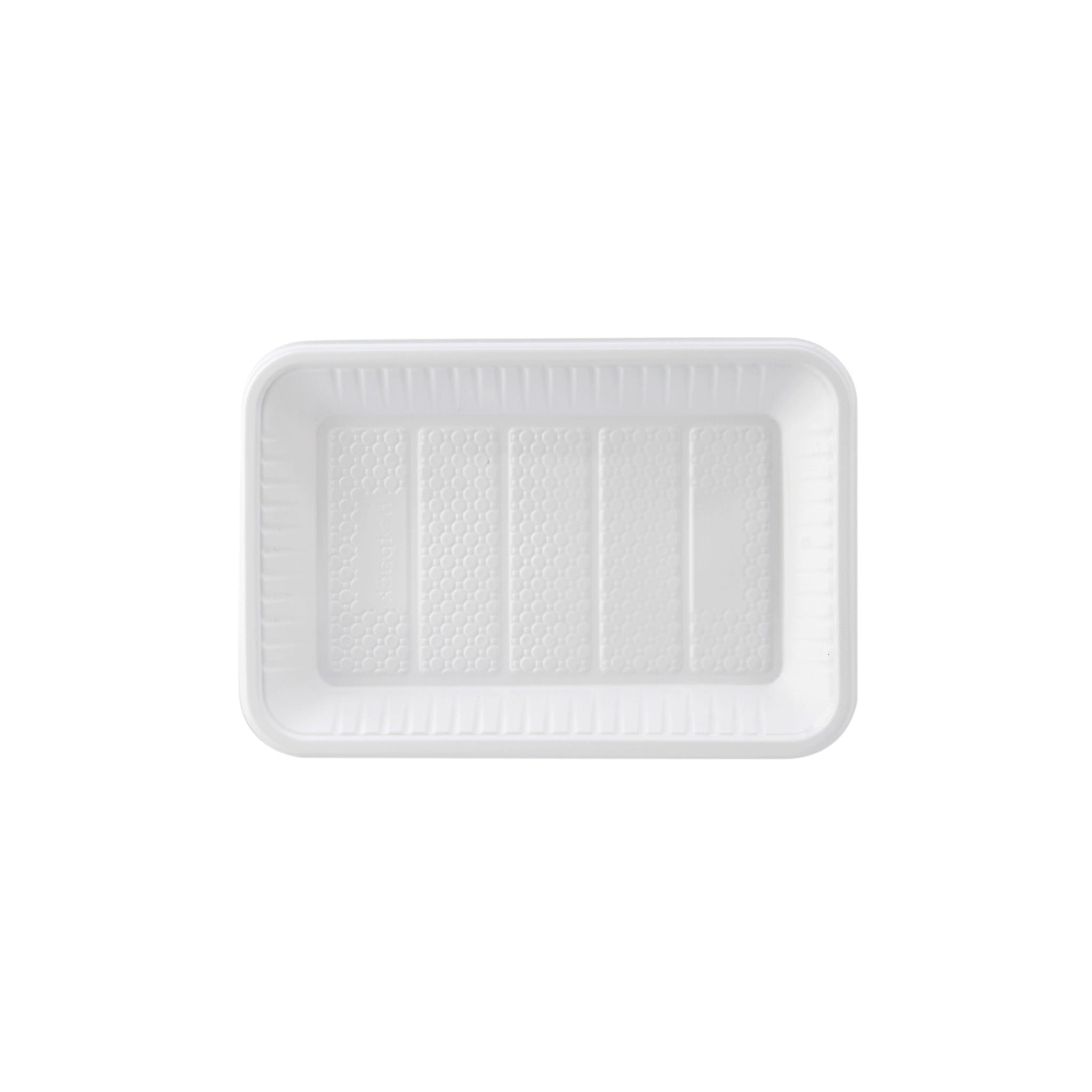 Plastic White Rectangular Trays V4(268*188*27mm)