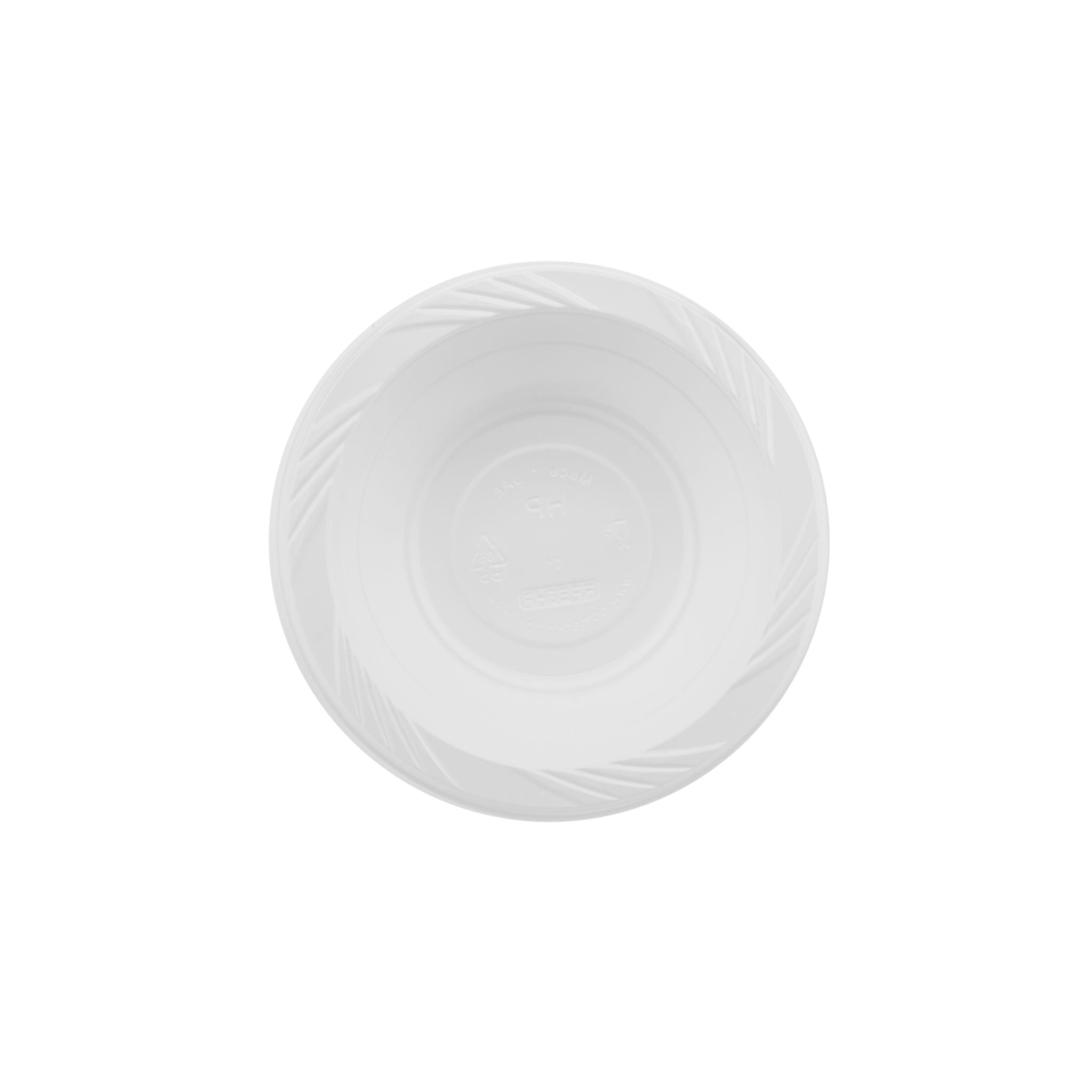 Plastic White Bowl 8 Oz