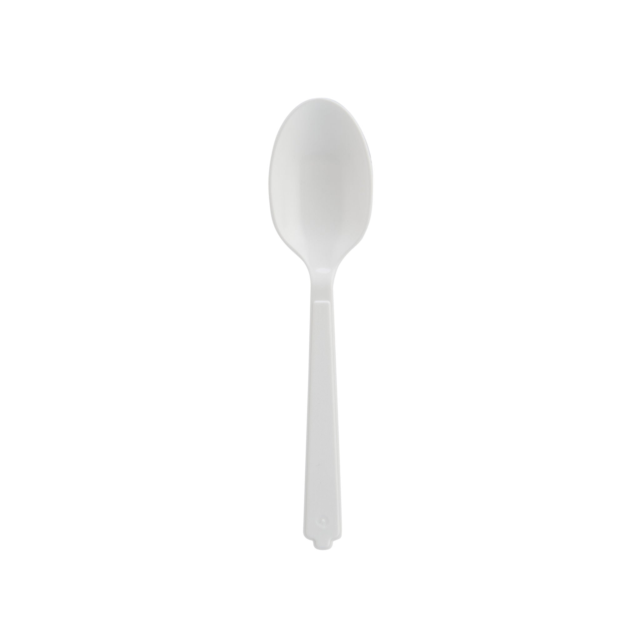 White Plastic Medium Duty PP Spoon