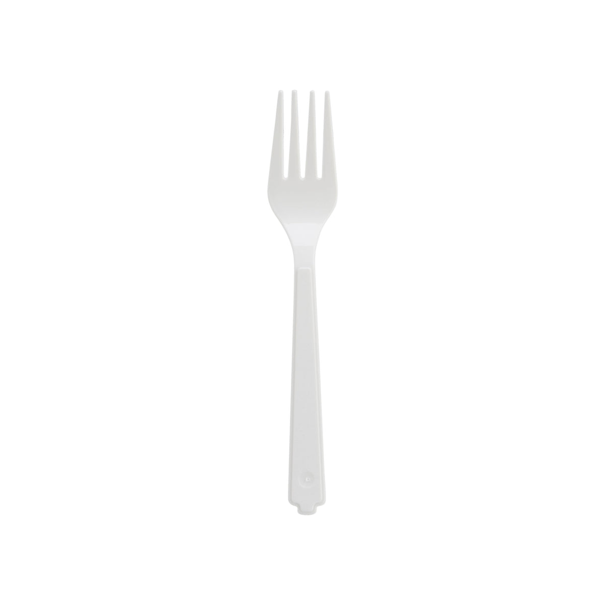 White Plastic Medium Duty PP Fork