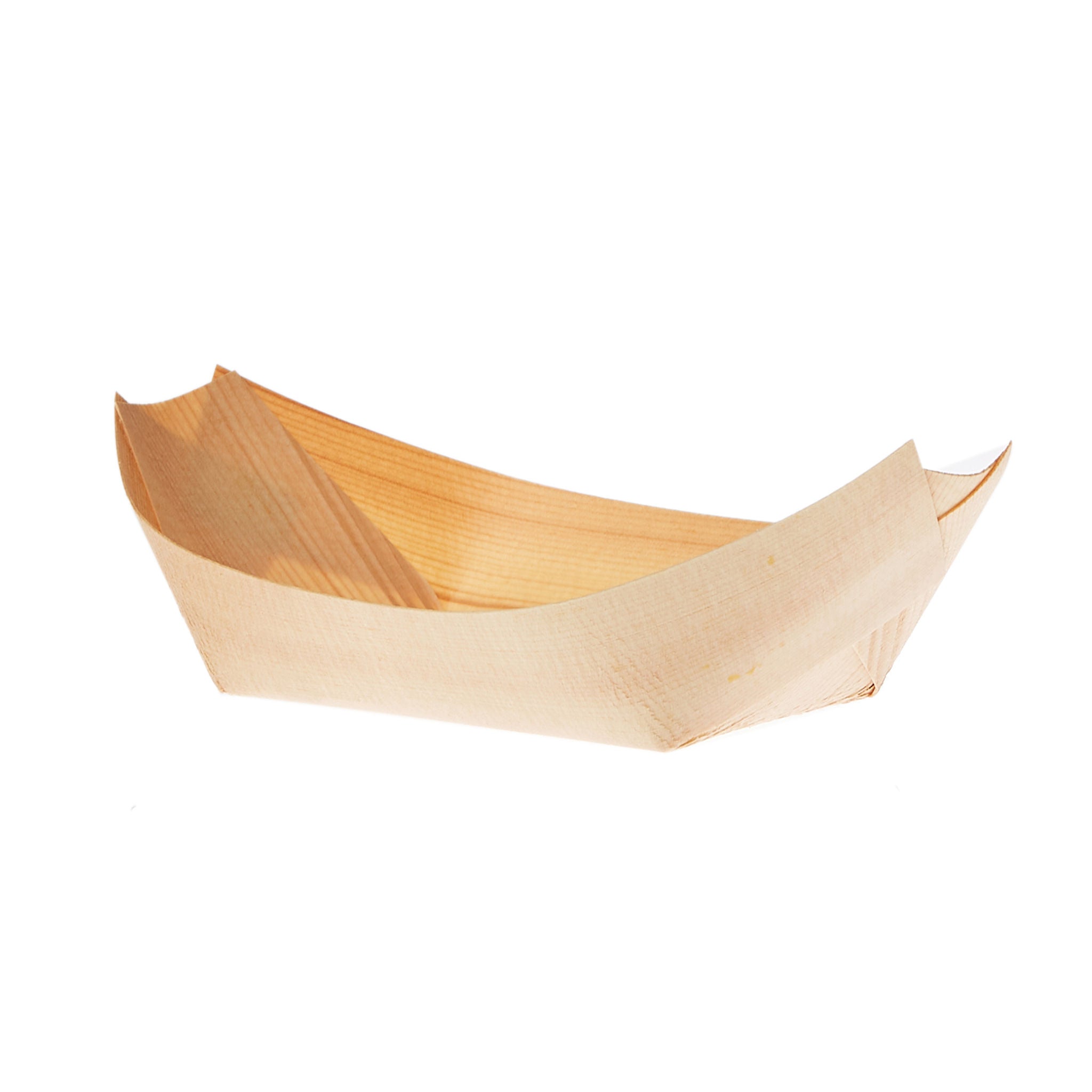 Disposable Wooden Boat Tray- 220*115 mm