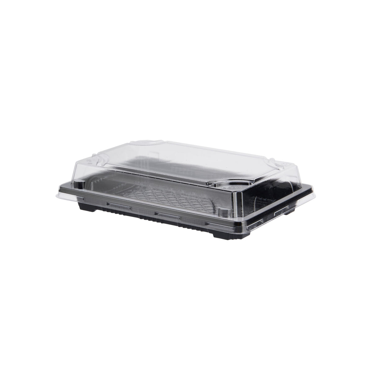 Black Sushi Container 85 x 129 x 20 Mm 