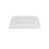 Black Sushi Container 254 x 164 x 29 Mm