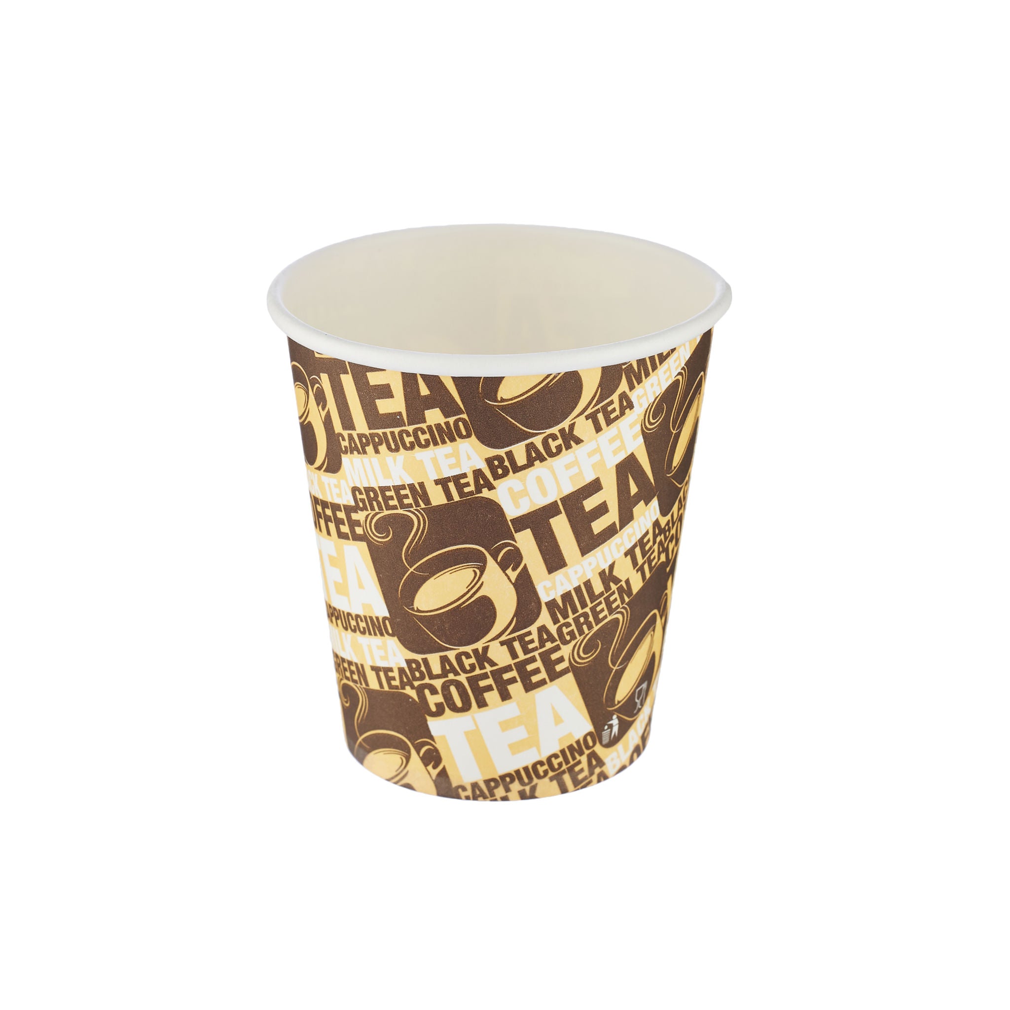 Printed Single Wall Paper Cup 6.5 Oz