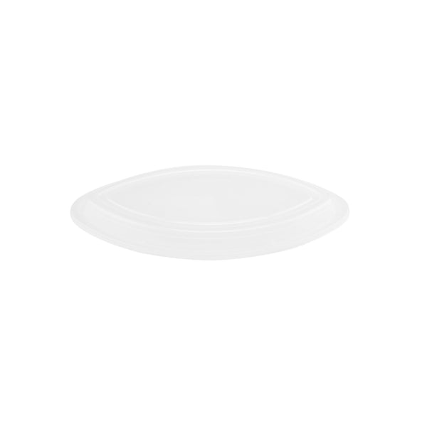 Black Base Oval Container 40 Oz