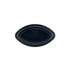 Black Base Oval Container 30 Oz