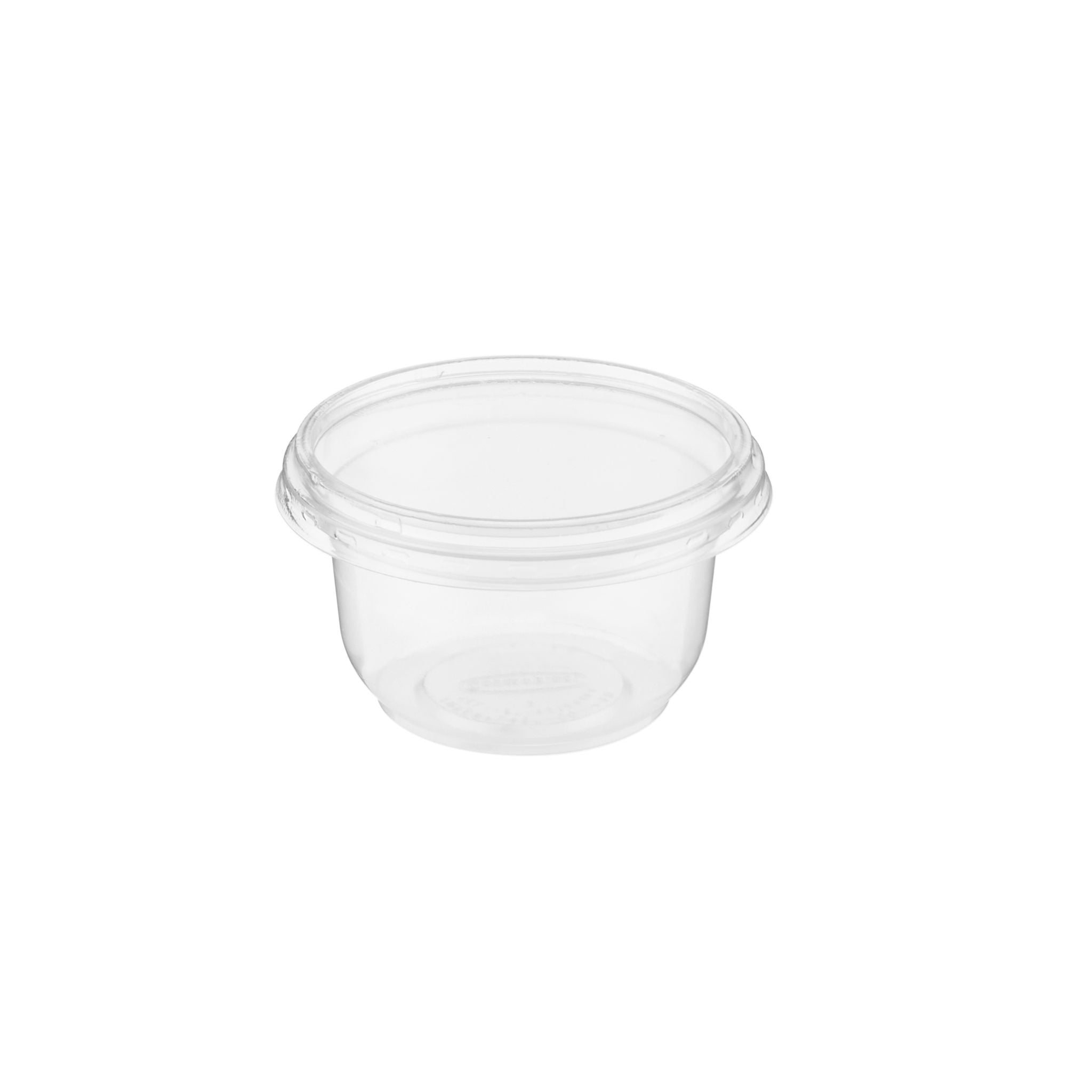 Clear Bowl 125 CC With Lid