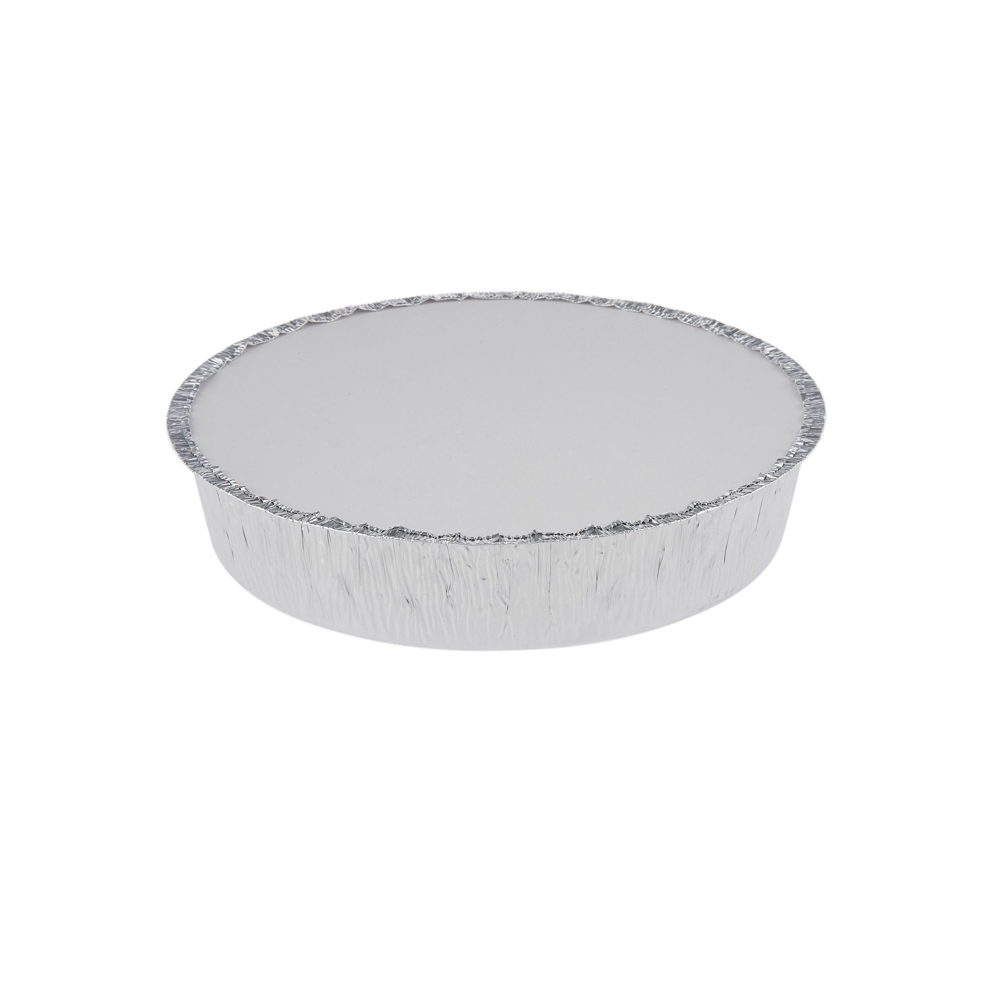 Round Aluminium Container With Lid